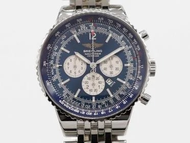 Breitling — Breitling Navitimer Heritage Chrono Blue Steel 43mm A35350 Bracelet Automatic — Watch — resale