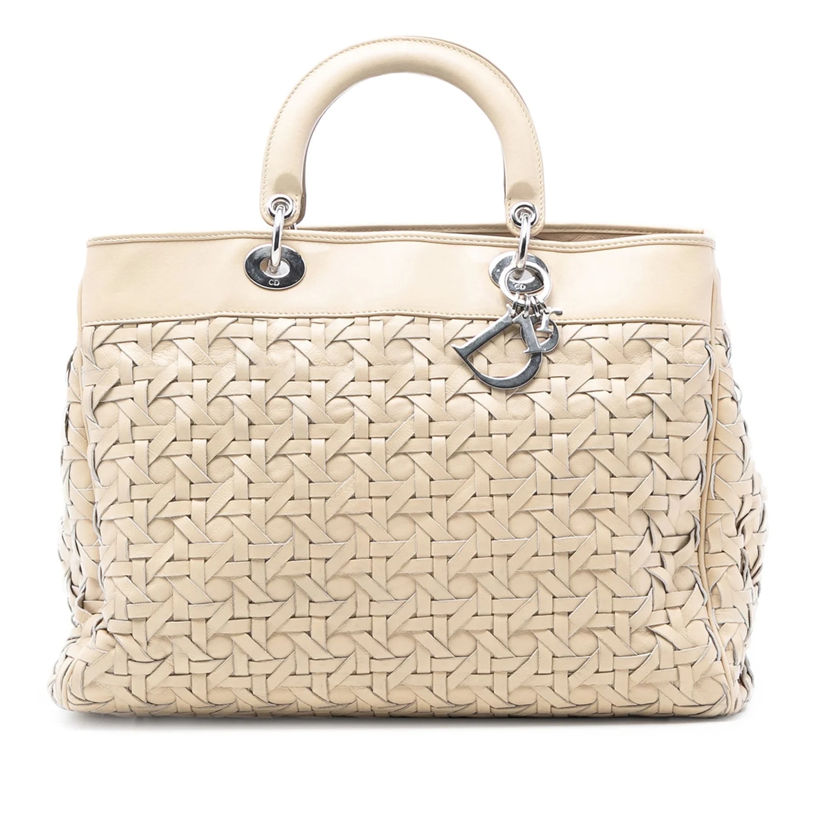 Dior — Woven Lady Dior Avenue — Handbag — resale