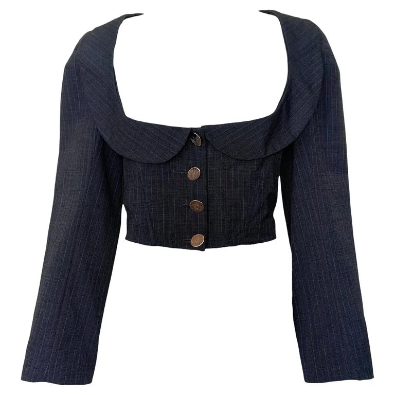 Vivienne Westwood — Vivienne Westwood S/S Pagan Cropped Jacket, 1988 — Clothing — resale
