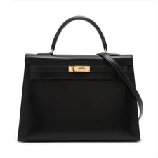 Hermès — Hermès Kelly 35 Serie Metal Fittings Y:1995 — Handbag — resale