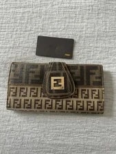 Fendi — Fendi Baguette Authentic Long Wallet — Handbag — resale