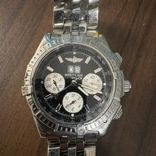 Breitling — Breitling Crosswind Special A44355 Big Date Cal B44 Cosc 44mm Steel Black Dial — Watch — resale