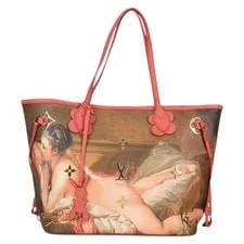 Louis Vuitton — Louis Vuitton Neverfull Nm Limited Edition Jeff Koons Boucher Print — Handbag — resale