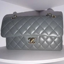 Chanel — Chanel Classic Flap Chain Strap Turn Lock Small — Handbag — resale