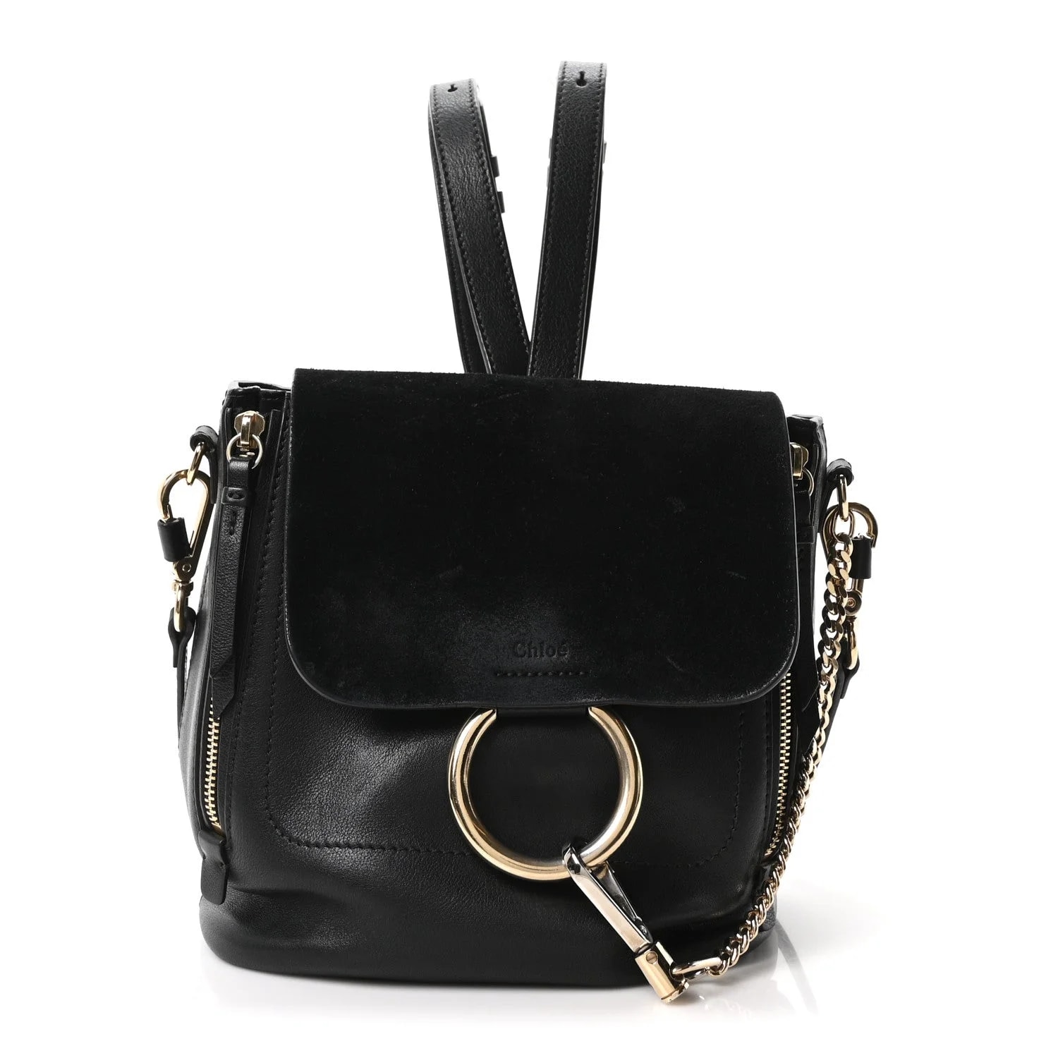 Chloé — Small Faye Backpack — Handbag — resale