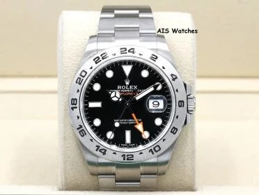 Rolex — Rolex Explorer II 216570 Black Dial 42MM 2019 Box & Papers — Watch — resale