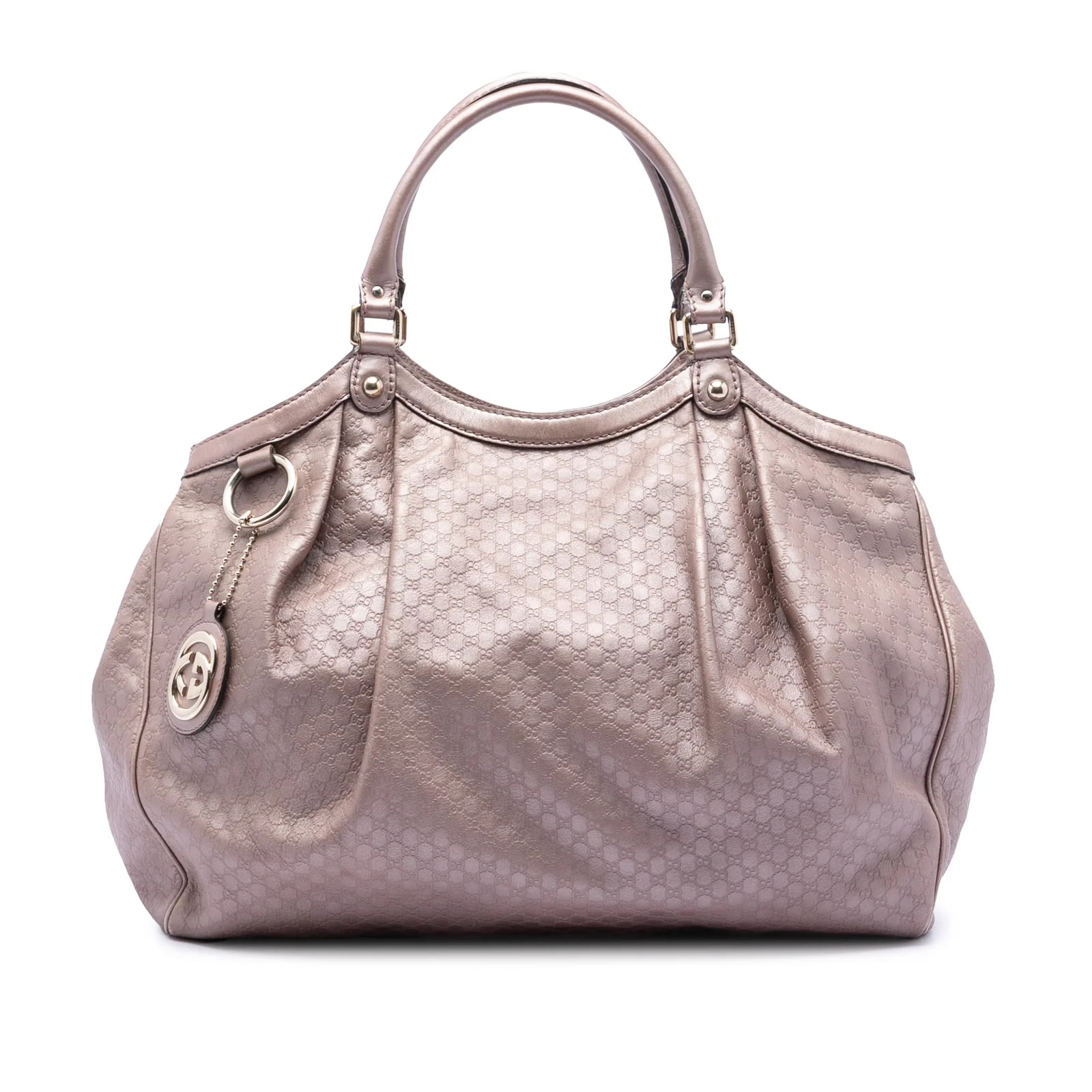 Gucci — Large Metallic Sukey — Handbag — resale