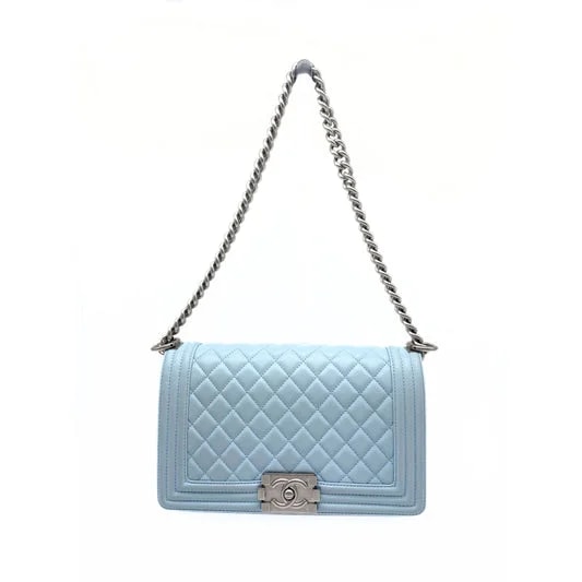 Chanel — Chanel Old Medium Boy Flap Matte — Handbag — resale