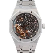 Audemars Piguet — Audemars Piguet Royal Oak 41mm Skeleton Dial Ref# 15407ST.OO.1220ST.01 — Watch — resale
