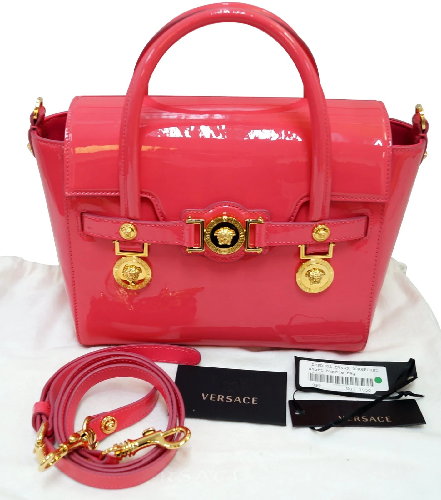 Versace — Versace Short Handle Medallion — Handbag — resale