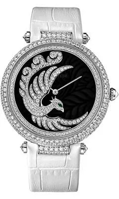 Worldofluxuryus — Cartier Feminine Complications Envol Dun Phoenix 18K White Gold & Diamonds Lady's — Watch — resale
