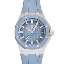 Audemars Piguet — Audemars Piguet Royal Oak Offshore 15605SK.OO.A350CA.01 Smoke Blue Dial — Watch — resale