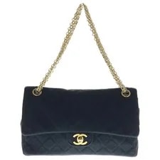 Chanel — Chanel Matelass 23 W Flap W Chain Cotton Hardwar — Handbag — resale