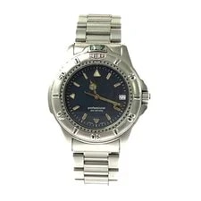 Tag Heuer — TAG Heuer Professional WF1113-K0 Navy Dial Analog Quartz — Watch — resale
