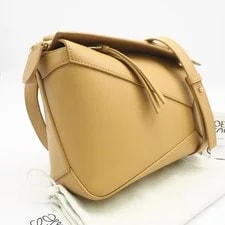 Loewe — 【 】LOEWE Soft Grain Calf Puzzle Small Sahara 10896736 From Japan Good — Handbag — resale