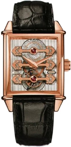 Worldofluxuryus — Girard Perregaux Haute Horlogerie 1945 Triple Bridge Tourbillon 18K Rose Gold — Watch — resale