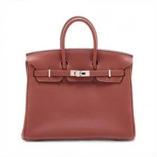 Hermès — Hermès Birkin 25 le Tournay Sienne Metal Fittings □M: 2009 — Handbag — resale