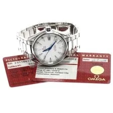 Omega — Omega Seamaster Aqua Terra 231.10.42.21.02.002 42mm SS Silver #C4379 — Watch — resale