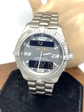 Breitling — Breitling Aerospace E65062 Swiss Quartz Analog Digital Titanium 40mm — Watch — resale