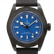 Tudor — Tudor Black Bay Ceramic 79210CNU CE SS & Rubber AT Blue Dial — Watch — resale