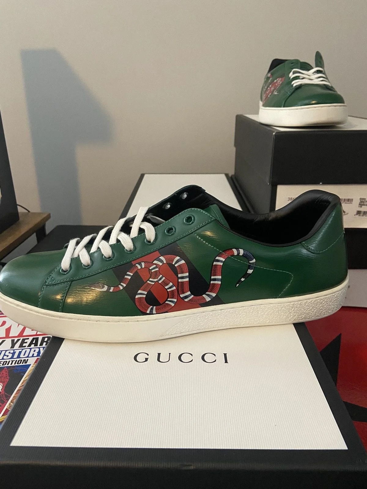 Gucci — Gucci Ace Web Stripe — Sneaker — resale