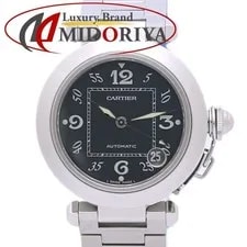 Cartier — Cartier Pasha C Black W31043M7 Old Calendar Polished B — Watch — resale