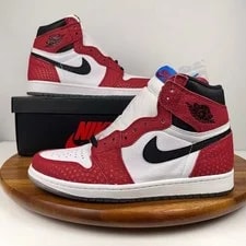Air Jordan β Size 8 - Marvel X Air Jordan 1 Retro High OG Spider-Man Origin Story 555088-602 β Sneaker β resale