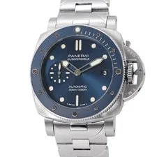 Panerai — Panerai Submersible 42mm Stainless Steel Blue Dial PAM02068 — Watch — resale