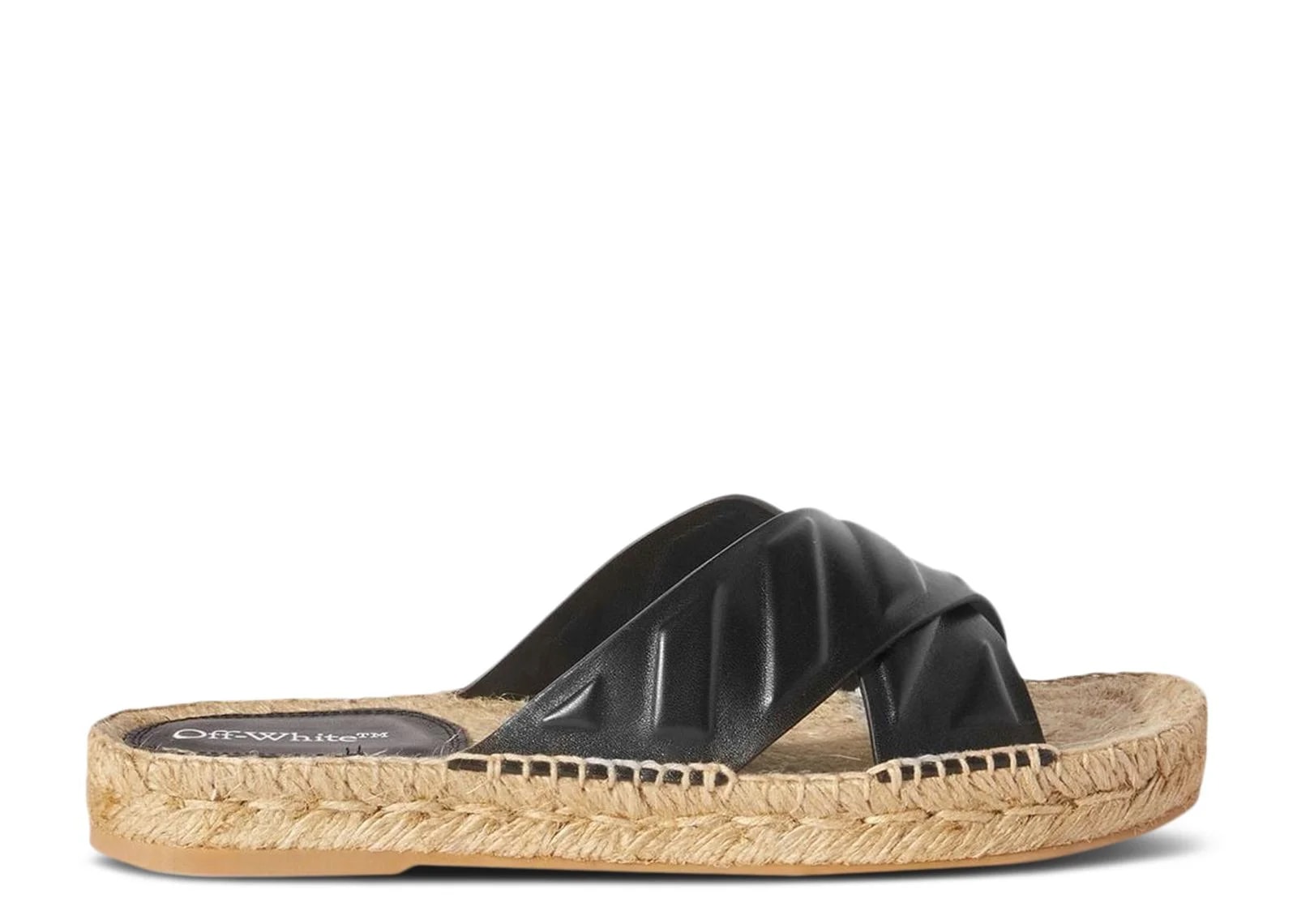 Off-White — Off-White Wmns Diag Lea Crisscross Espadrilles ' ' — Sneaker — resale