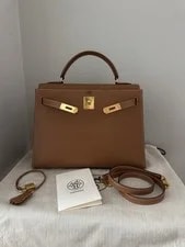 Hermès — Hermès Kelly 32 Sellier GHW — Handbag — resale