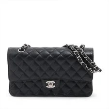 Chanel — Chanel Matelasse 25 Grained Double Flap Double Chain — Handbag — resale