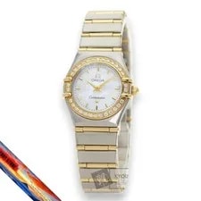 Omega — Omega Constellation Mini Diamond Bezel Stainless Steel 22.5mm — Watch — resale