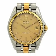 Tudor — Tudor Monarch 15733 Quartz Stainless Steel Yellow Gold — Watch — resale