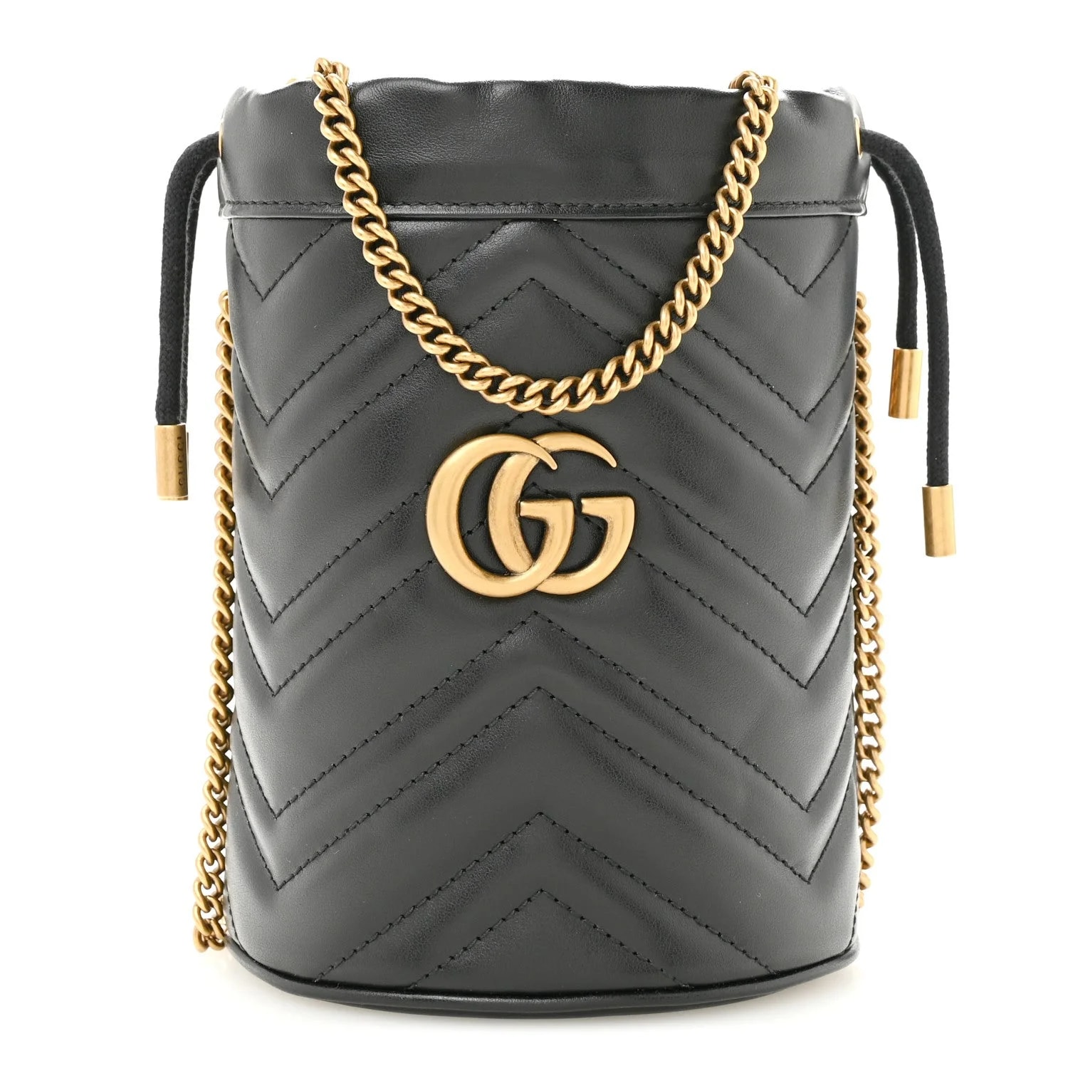 Gucci — Matelasse Mini GG Marmont 2.0 Bucket — Handbag — resale