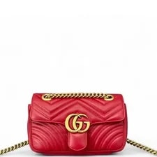 Gucci — Gucci Chevron Mini GG Marmont (ym052926c1r) — Handbag — resale