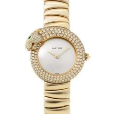 Cartier — Cartier Panthere 1925 WF3175R4 ( 2309) 29.5mm Ivory #WW313 — Watch — resale
