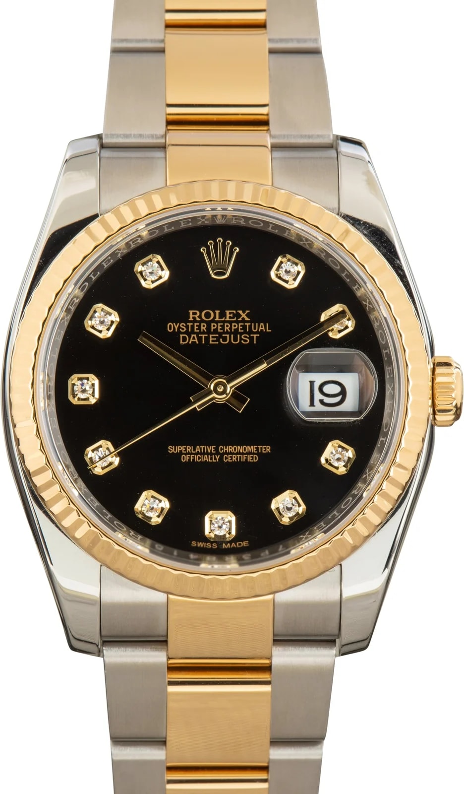 Rolex — Rolex Datejust 36 Ref 116233 Black Diamond Dial — Watch — resale