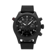 IWC — IWC Pilot's Double Chronograph TOP GUN Auto 44mm Black IW3718-15 — Watch — resale