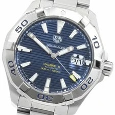 Tag Heuer — TAG Heuer Aquaracer Calibre 5 Automatic ’s Blue Dial From Japan — Watch — resale