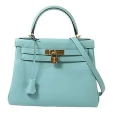 Hermès — Hermes GHW Kelly 28 2 Way Atoll — Handbag — resale