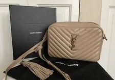 Saint Laurent — Authentic Yves Saint Laurent Lou Crossbody Matellase Camera — Handbag — resale