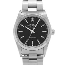 Rolex — Rolex Air-King 14000 34mm Stainless Steel Black #WW2265 — Watch — resale