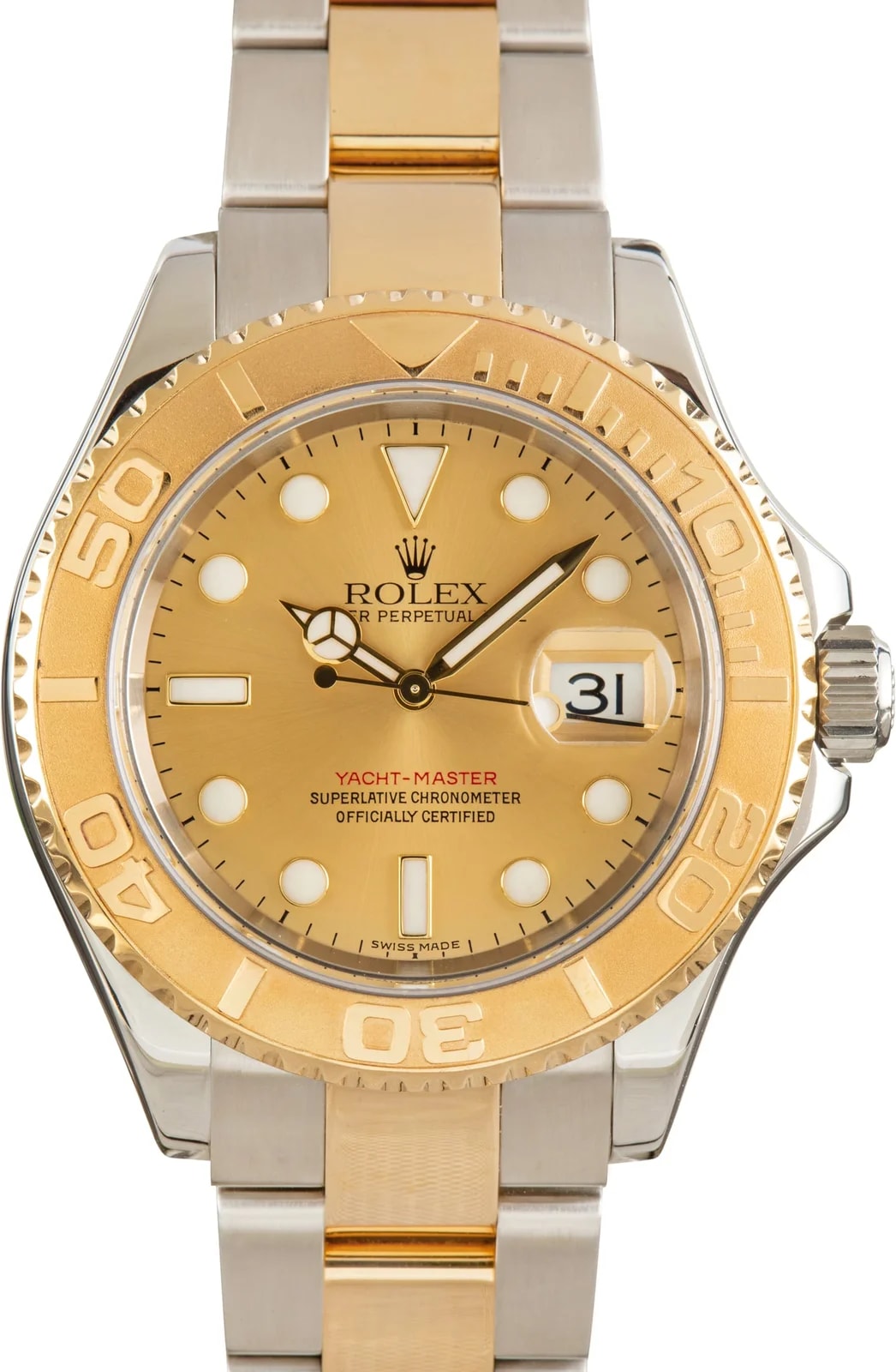 Rolex — Champagne Dial Rolex Yacht-Master 40 Ref 16623 — Watch — resale
