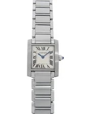 Cartier — Cartier Tank Francaise SM W51008Q3 , Ivory, Quartz — Watch — resale