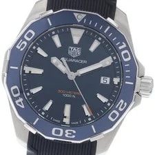 Tag Heuer — TAG Heuer Aqua Racer WAY111C.FT6155 Date Navy Dial Quartz Watch_957499 — Watch — resale
