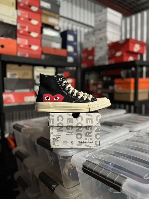 Converse — Converse Chuck Taylor All Star Comme des Garcons Play — Sneaker — resale