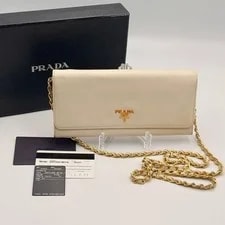 Prada — Prada Chain Wallet Excellent From Japan — Handbag — resale
