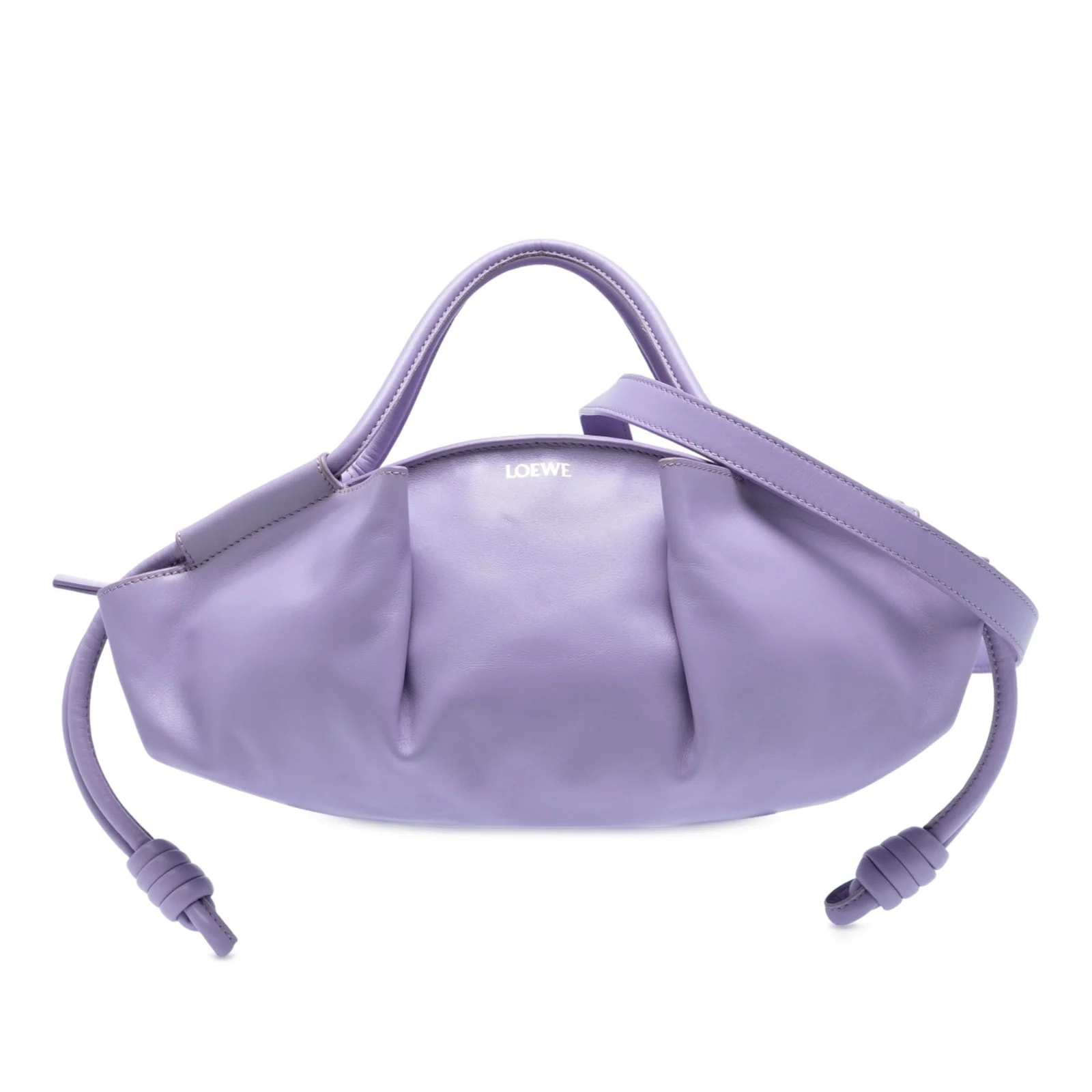 Loewe — Small Shiny Paseo Satchel — Handbag — resale