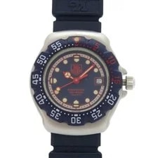 Tag Heuer — TAG Heuer Formula 1 370.508 SS Rubber Navy Quartz Working — Watch — resale