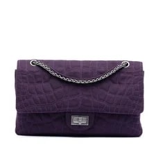 Chanel — Chanel Quilted Reissue 2.55 Double Flap 227 Dark — Handbag — resale